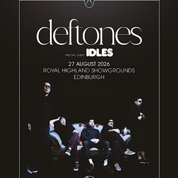 DEFTONES, ROYAL HIGHLAND SHOWGROUNDS, EDINBURGH, THURSDAY 27TH AUGUST 2026