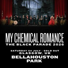 MY CHEMICAL ROMANCE, BELLAHOUSTON PARK, GLASGOW, SATURDAY 4TH JULY 2026