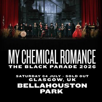 MY CHEMICAL ROMANCE, BELLAHOUSTON PARK, GLASGOW, SATURDAY 4TH JULY 2026