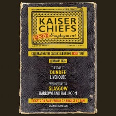KAISER CHIEFS, GLASGOW, BARROWLAND BALLROOM, WEDNESDAY 18TH FEBRUARY 2026